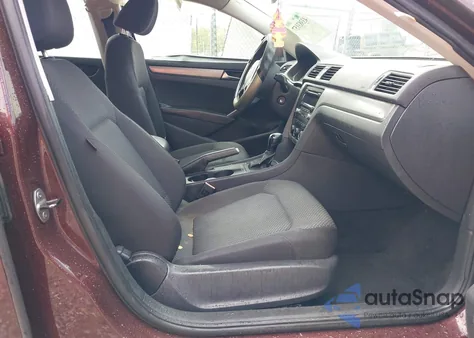 2013 Volkswagen Passat 2.5L S из США, поврежденный, VIN 1VWAP7A31DC113507